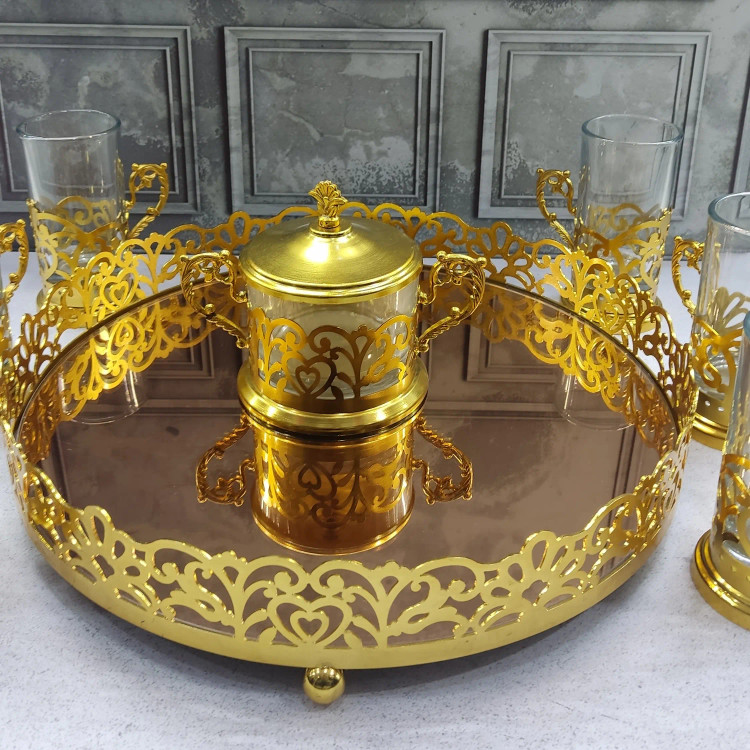 سرویس چای خوری رنگ ثابت